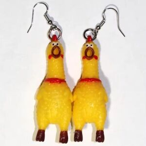 TikTok Famous Chicken Earrings